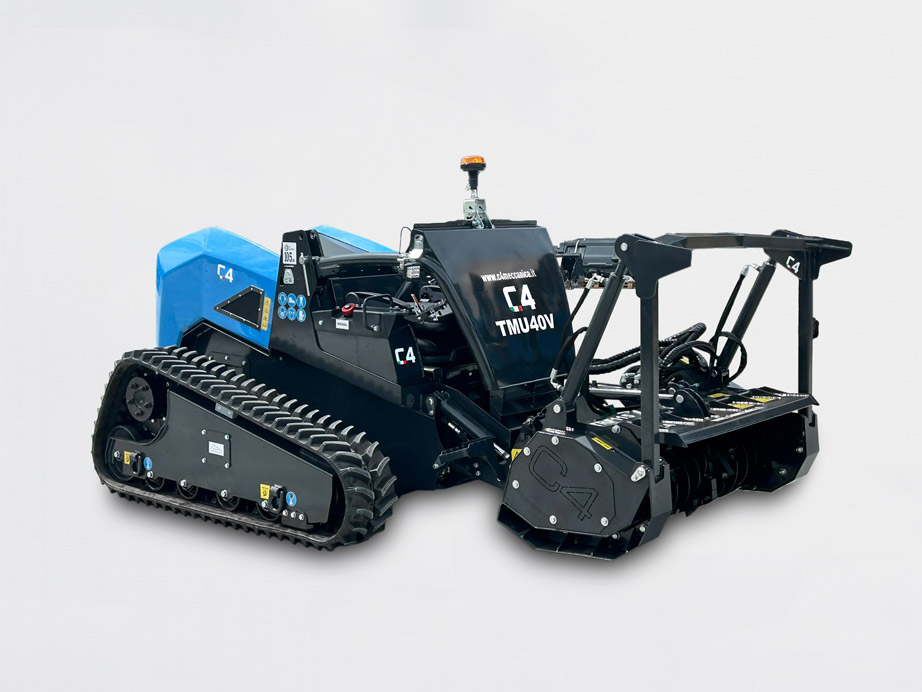 TMU40 – Radio-controlled tracked tool carrier